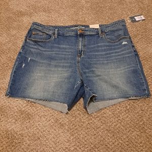 Denim Boyfriend Shorts
